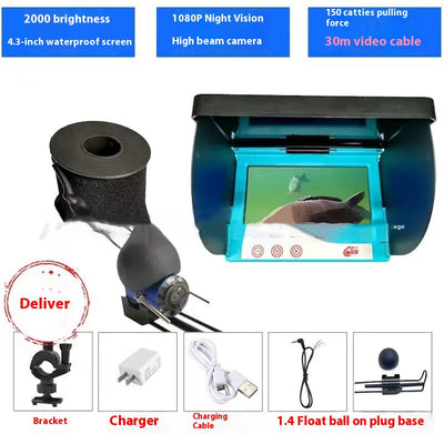 Fish Finder Visual HD Underwater Camera Fishing Display