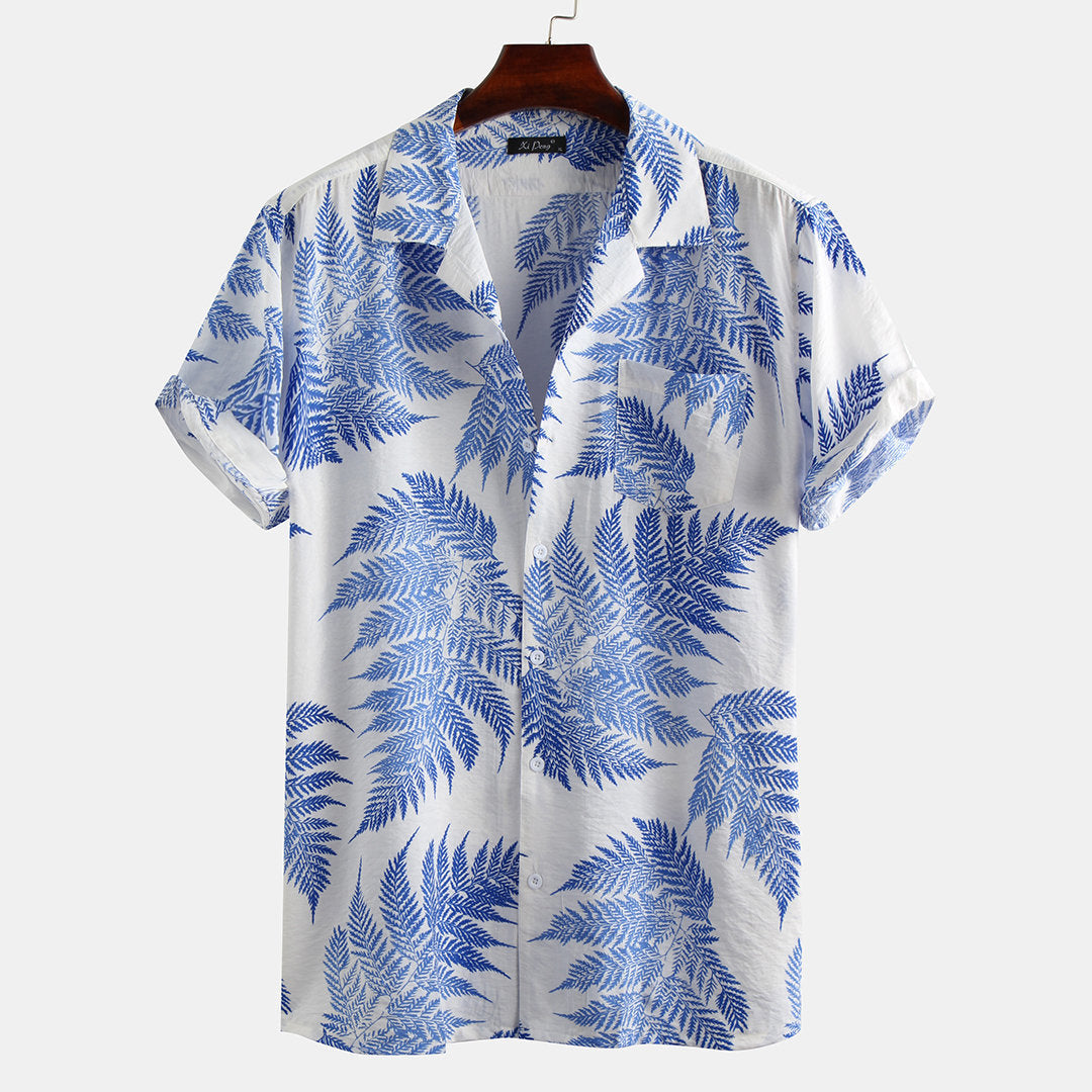 Sunflower print shirt
