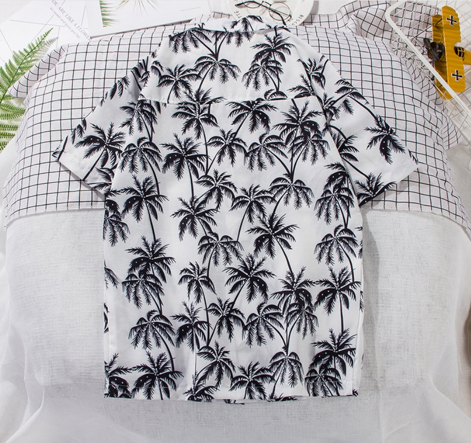 Beach Flower Shirt Hawaii Wind Tour