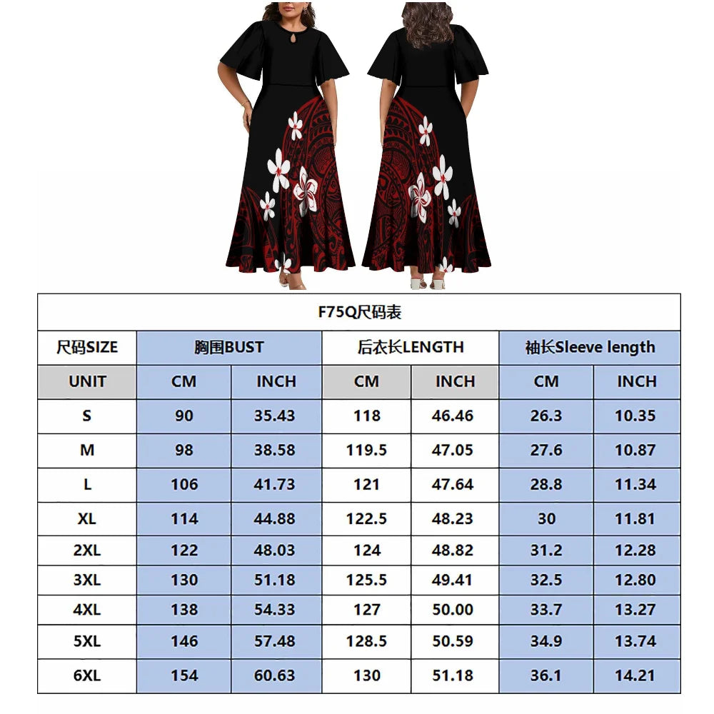 Polynesian Islands New Printed Women'S Dress Fiji Tonga Tribe Family Set Hawaii Men'S Aloha Shirt Adult Children'S Clothing