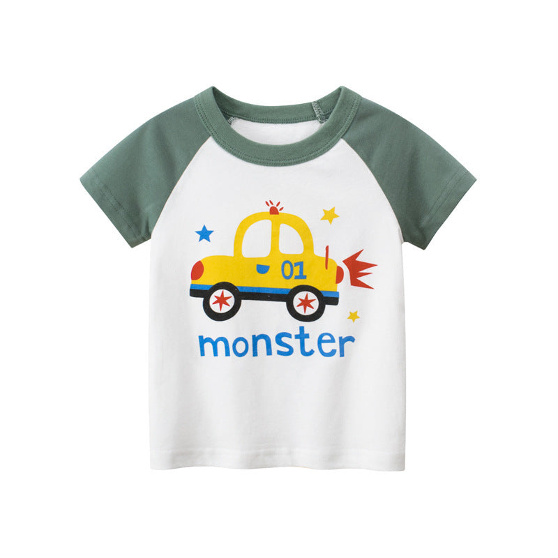 Korean children's wear summer new short sleeve children's T-shirt