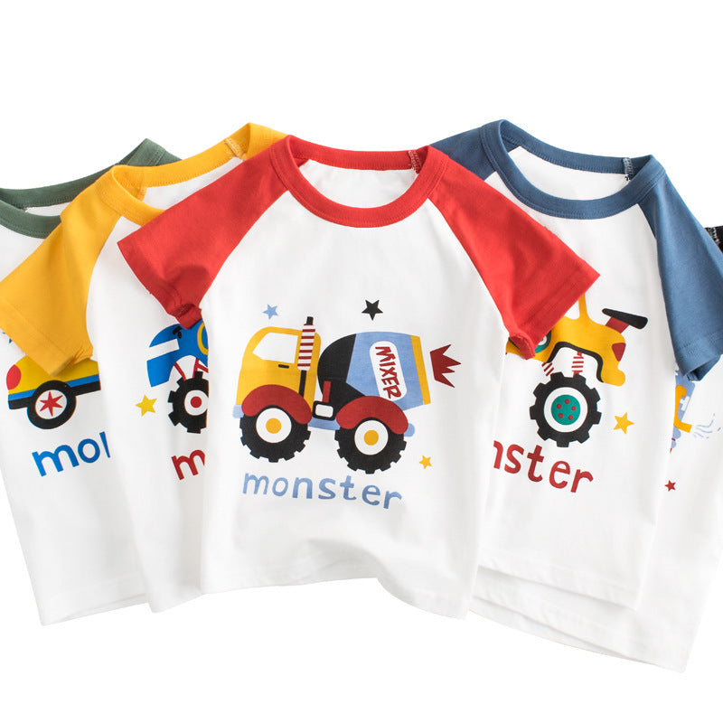 Korean children's wear summer new short sleeve children's T-shirt