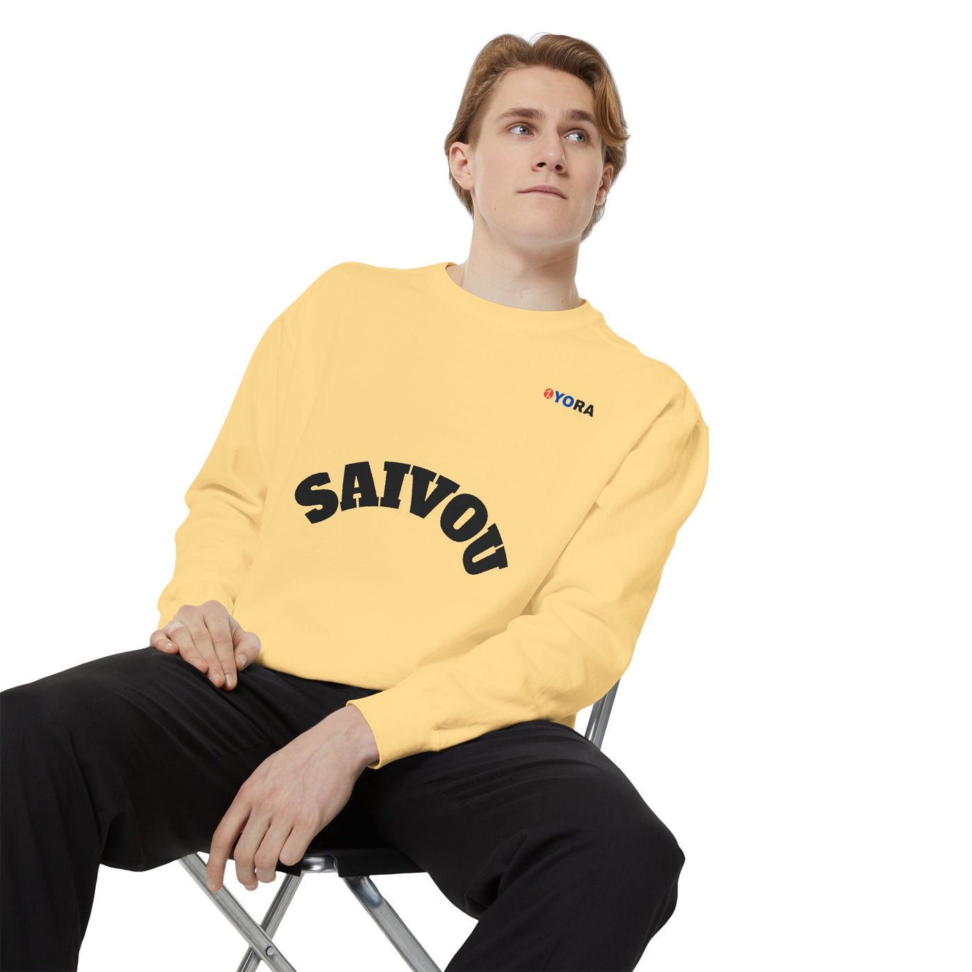 Unisex Garment-Dyed Sweatshirt