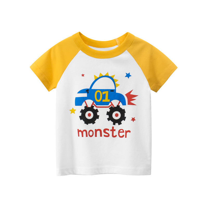 Korean children's wear summer new short sleeve children's T-shirt