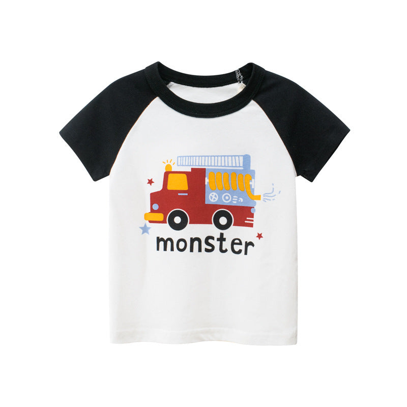 Korean children's wear summer new short sleeve children's T-shirt