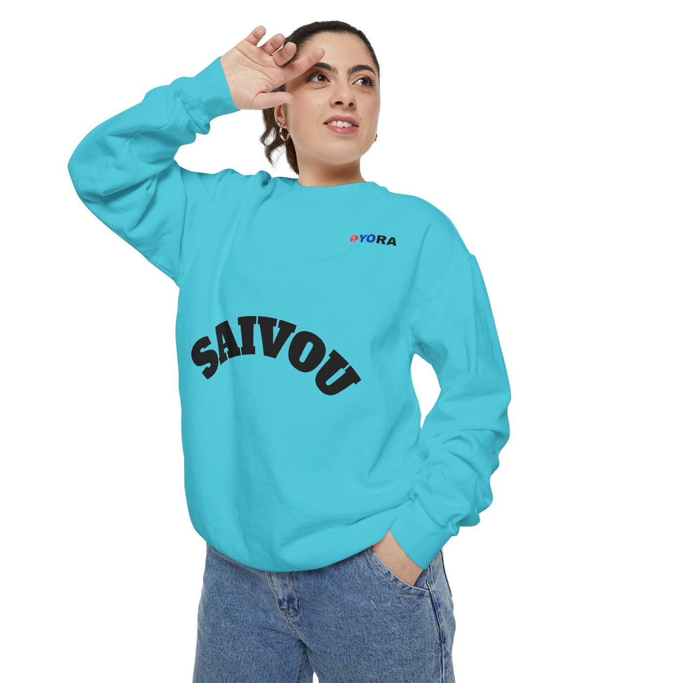 Unisex Garment-Dyed Sweatshirt