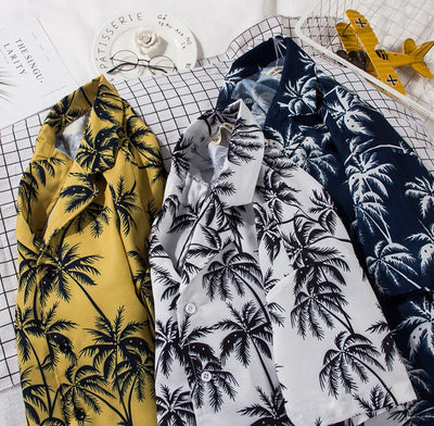 Beach Flower Shirt Hawaii Wind Tour