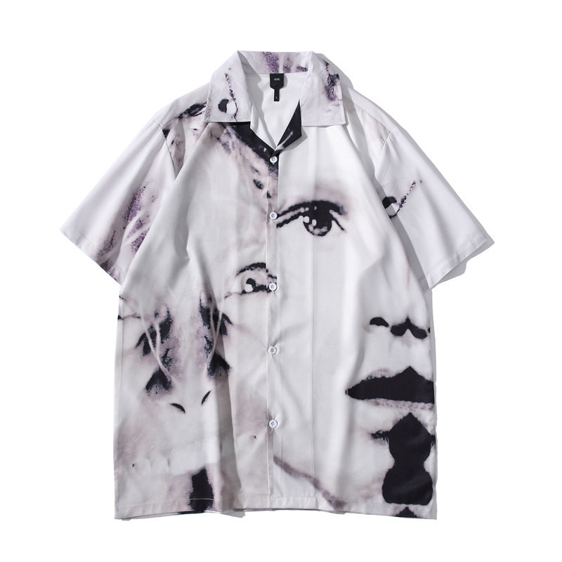Loose Casual Hawaii Beach Short Sleeves