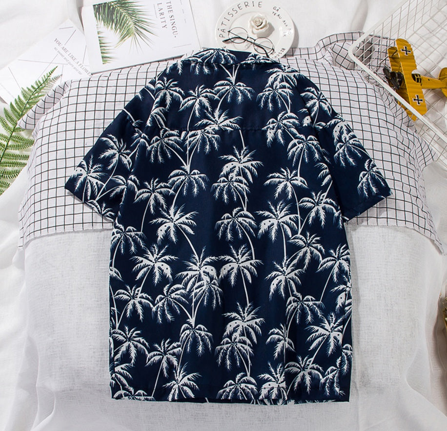 Beach Flower Shirt Hawaii Wind Tour