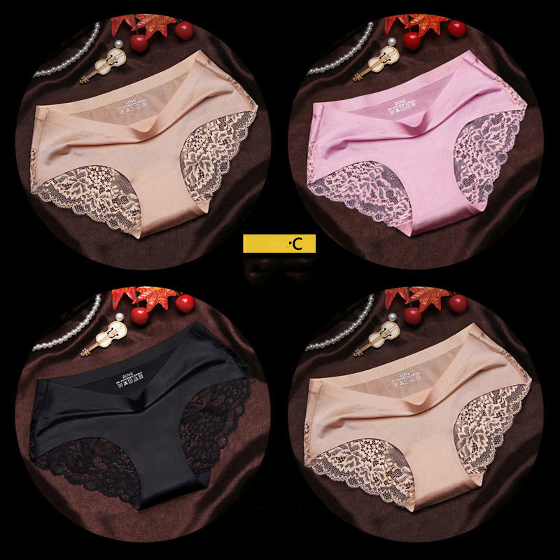Women's seamless lace panties