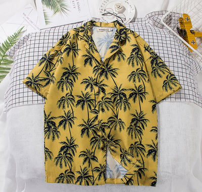 Beach Flower Shirt Hawaii Wind Tour