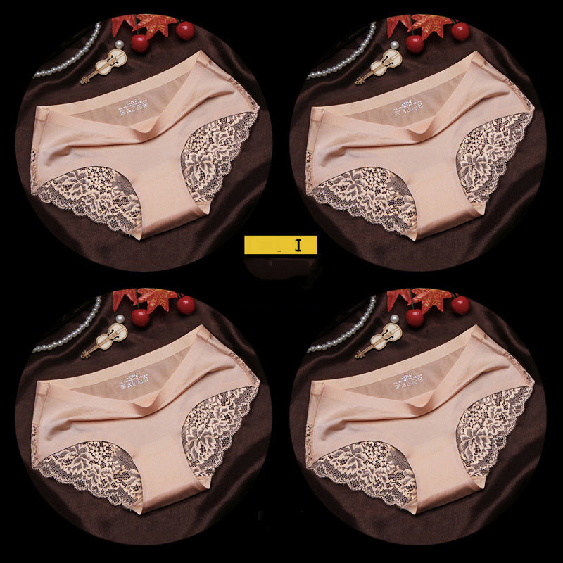 Women's seamless lace panties