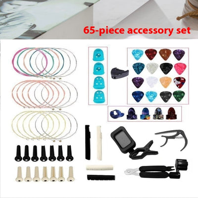 Guitar Accessories Suit Pick String Nail Pillow