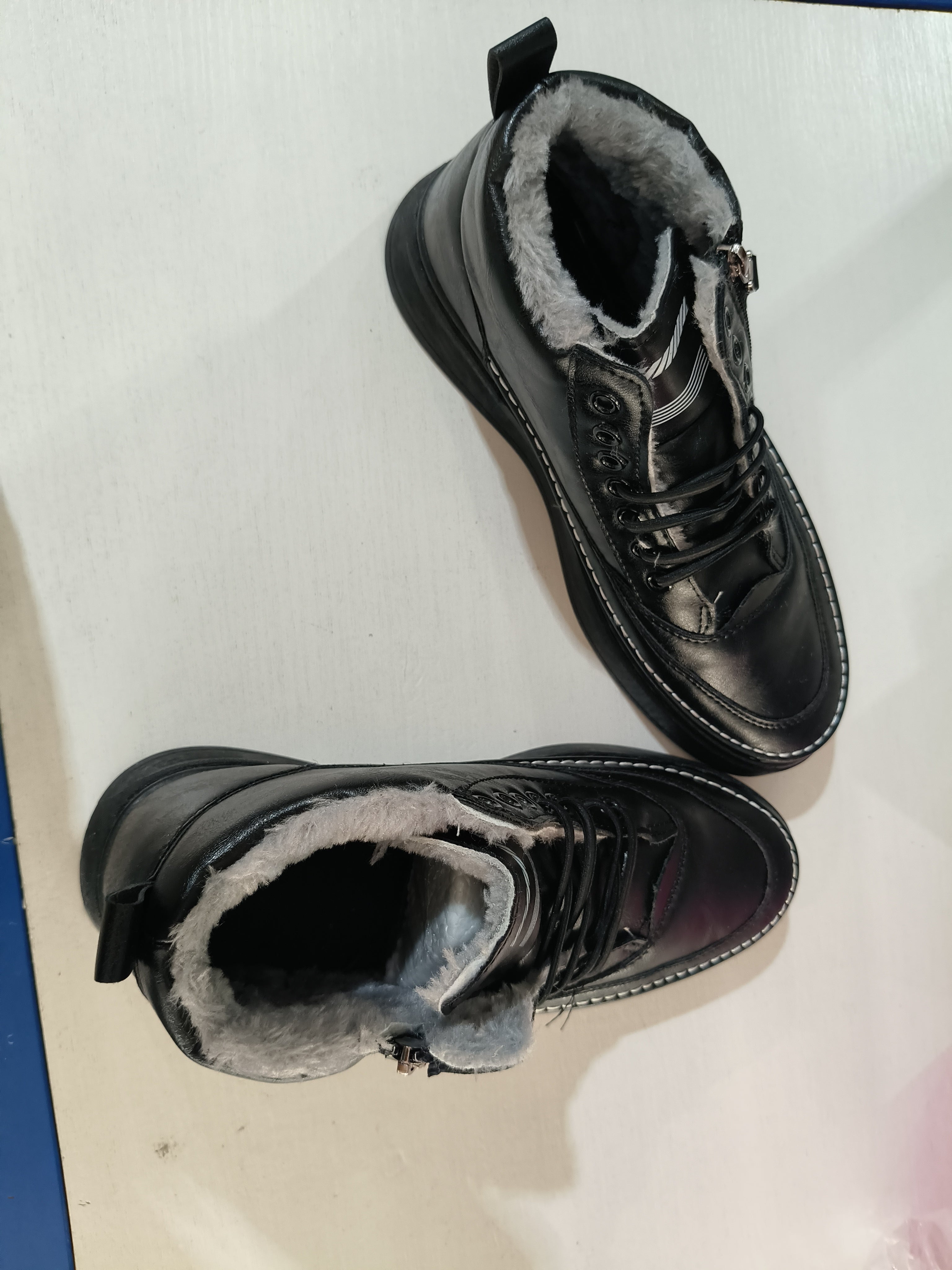 Personalized Youth Casual Fashion Shoes Winter Plush