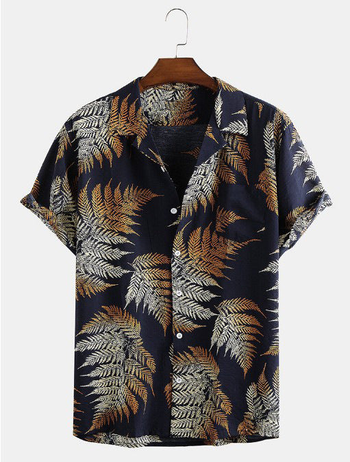 Sunflower print shirt