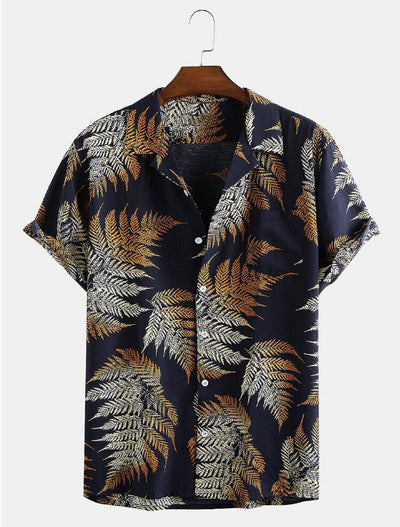 Sunflower print shirt