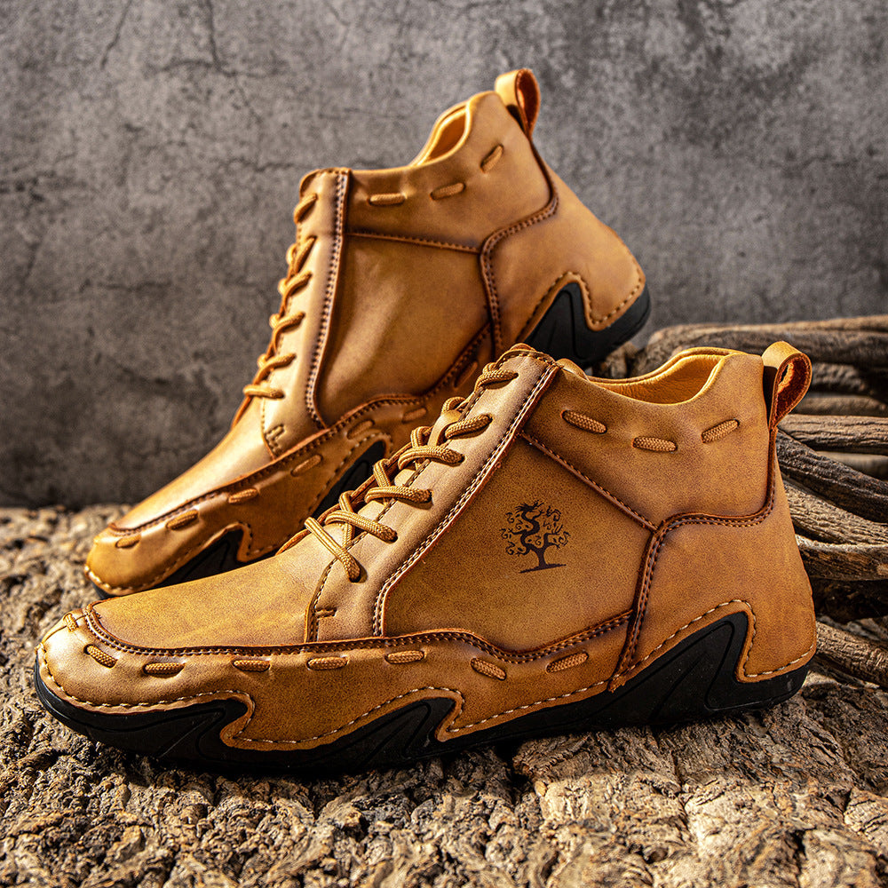 New Winter Men's Fashion Casual Large Size Boots