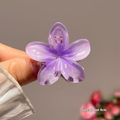 High Sense Plumeria Rubra Seaside Holiday Barrettes