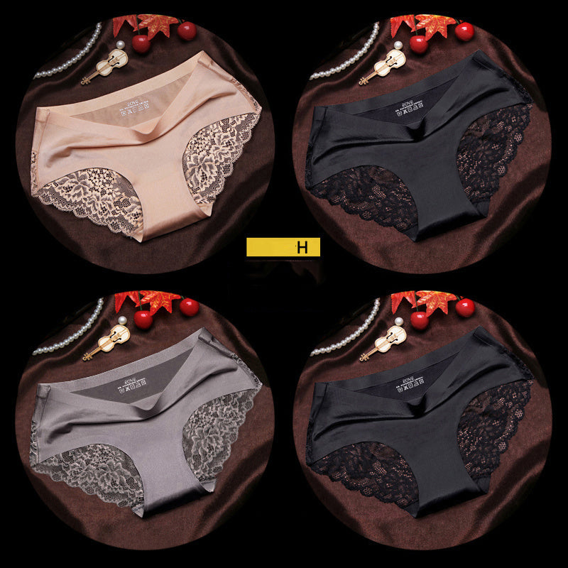 Women's seamless lace panties