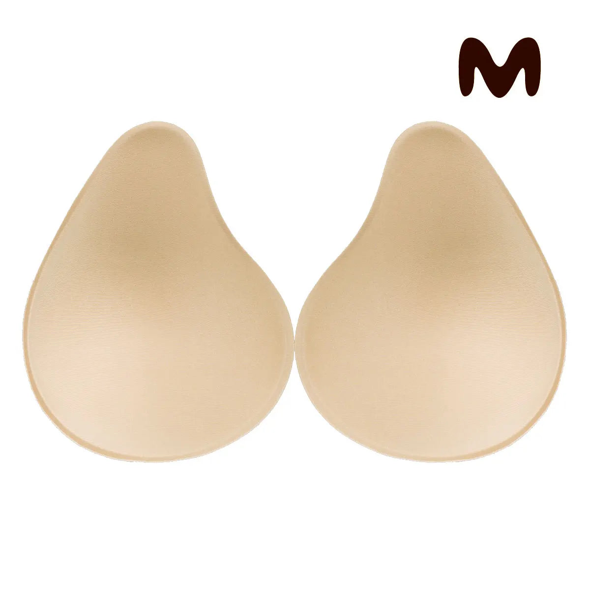 1 Pair Womens Comfortable Bra Pads Inserts Removable Push Up Breast Enhancer for Swimsuits Workouts Mastectomy