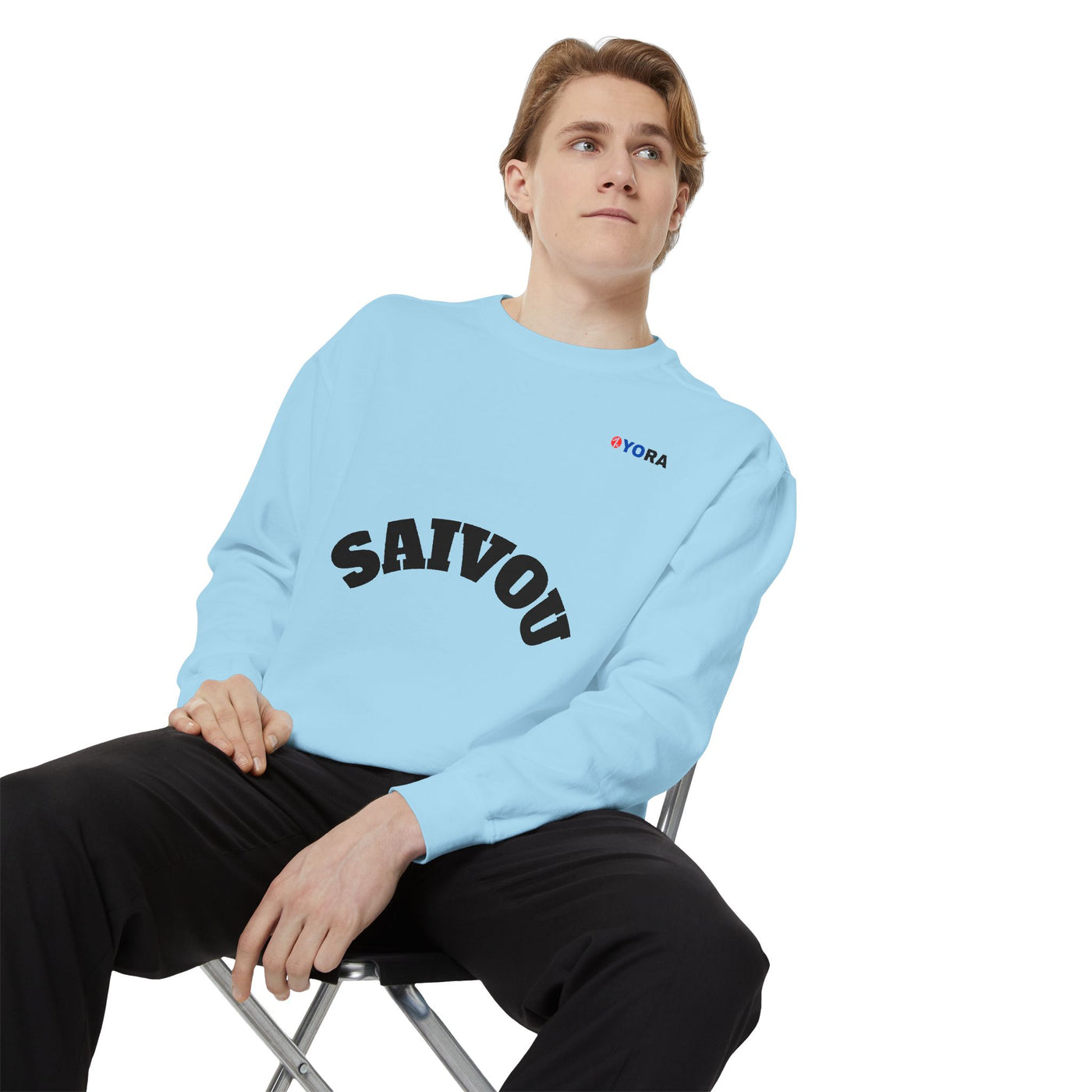 Unisex Garment-Dyed Sweatshirt