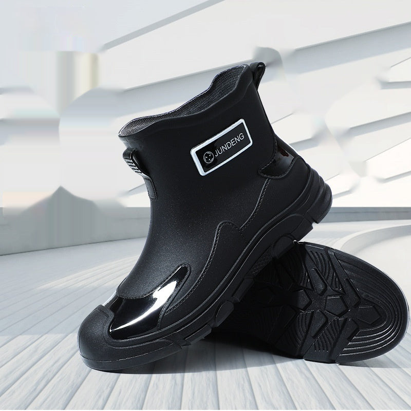 Waterproof Boots Minimalist Integrated Outdoor Wading Boots Rubber Shoes