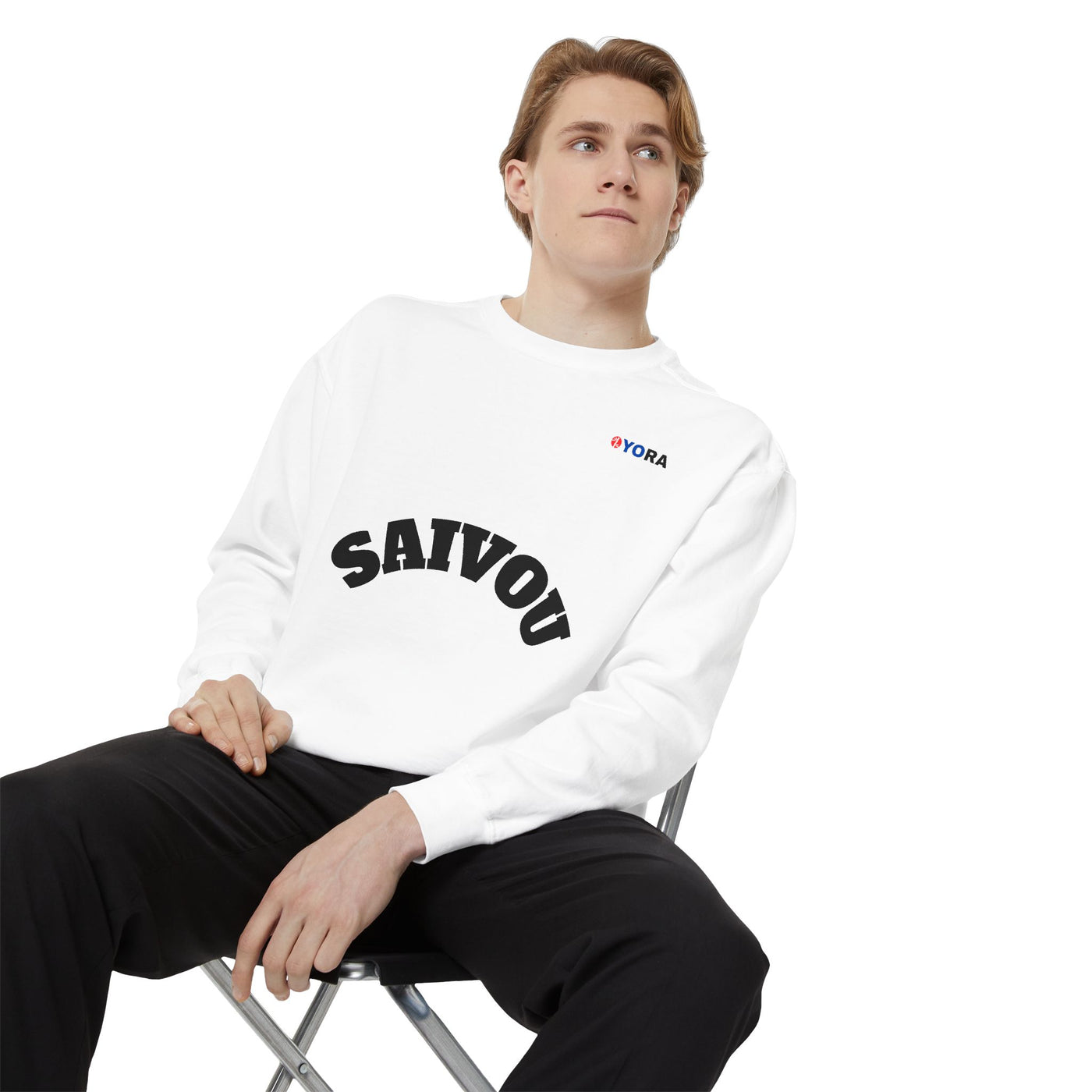 Unisex Garment-Dyed Sweatshirt