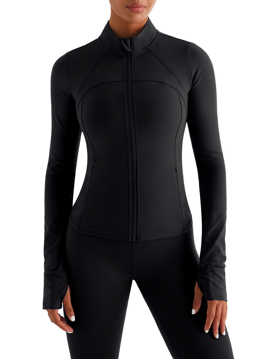 Women's Brushed Skinny Yoga Clothes Top