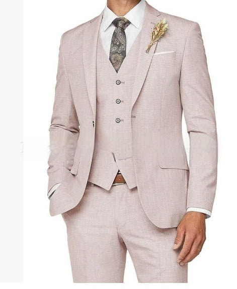 Men's Suit Set Three-piece Casual