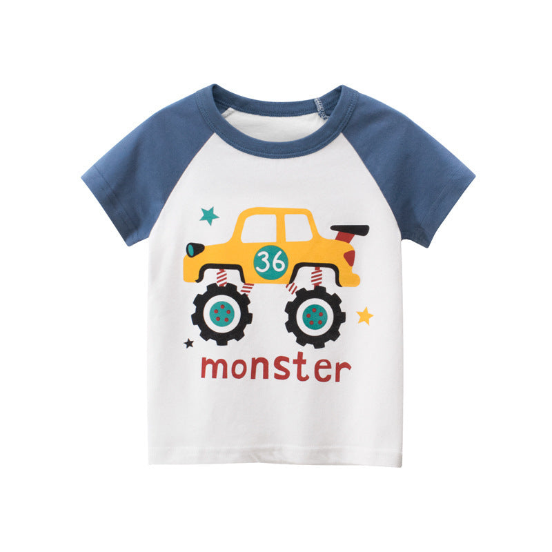Korean children's wear summer new short sleeve children's T-shirt