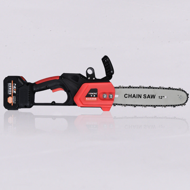 Electric Saw Household Hand-held Lithium Battery Chain Saw