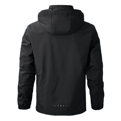 2025 Men's new waterproof raincoat Lightweight outer hooded outdoor raincoat windproof jacket Climbing outdoor jacket