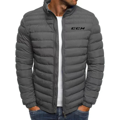 Men's Short Puffer Jacket 2025 Light Casual Parka Winter Trend M-3XL - Fashionable Men's Outerwear
