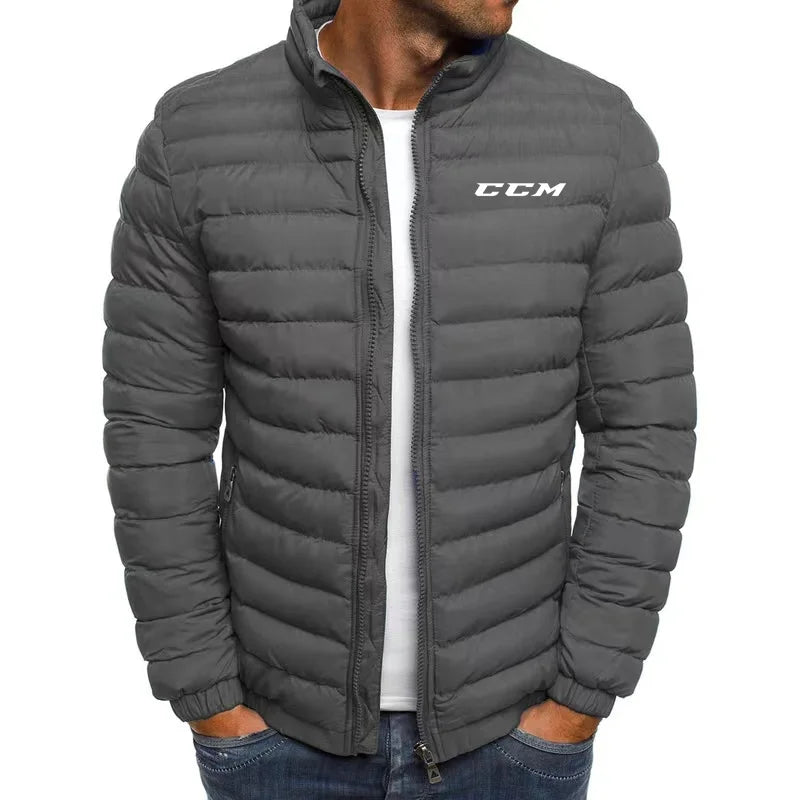 Men's Short Puffer Jacket 2025 Light Casual Parka Winter Trend M-3XL - Fashionable Men's Outerwear
