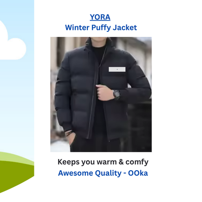 YORA - WINTER PUFFY JACKET