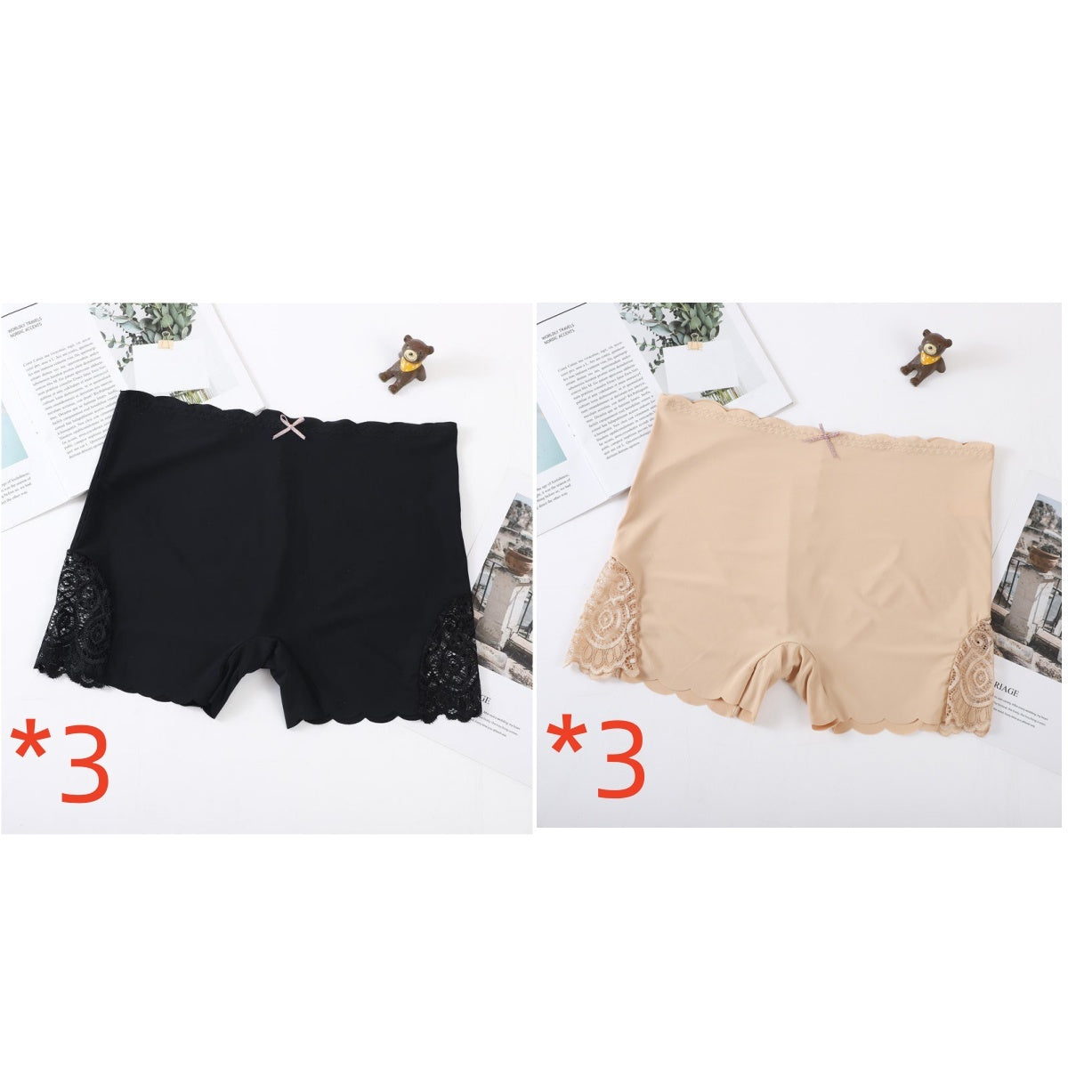 Lace Edge Ladies Safety Safety Pants