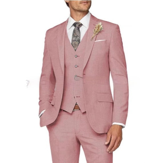 Men's Suit Set Three-piece Casual