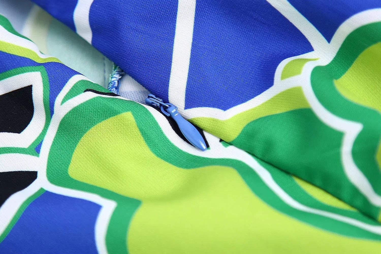 French Retro Women's Slim Print Sarong Culottes