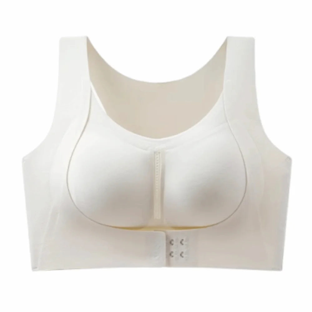 2 in 1 Posture Corrector Bra Shockproof Full Cup Women Seamless Bras Breathable Widened Shoulder Straps Anti-Sagging Brassiere