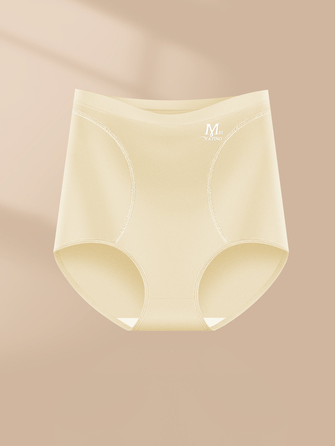 Milk Silk High Waisted Triangles Breathable Panties