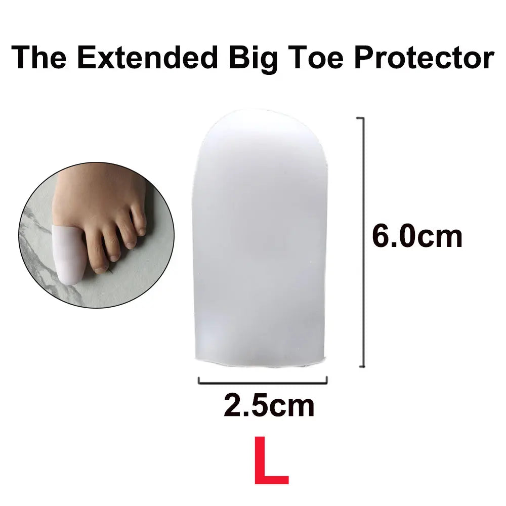 1pcs Breathable Toe Protectors For Ingrown Nails, Hammer Toes, Greek Toe, Blisters Toe Separator Relieving Toe Rubbing