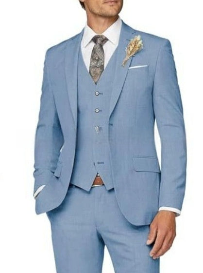 Men's Suit Set Three-piece Casual
